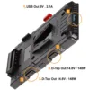 Battery Charger Plate V-lock UNIX II