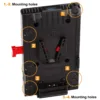 Battery Charger Plate USB & Cable UNIX-BM