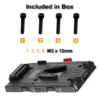 Battery Charger Plate USB & Cable UNIX-BM